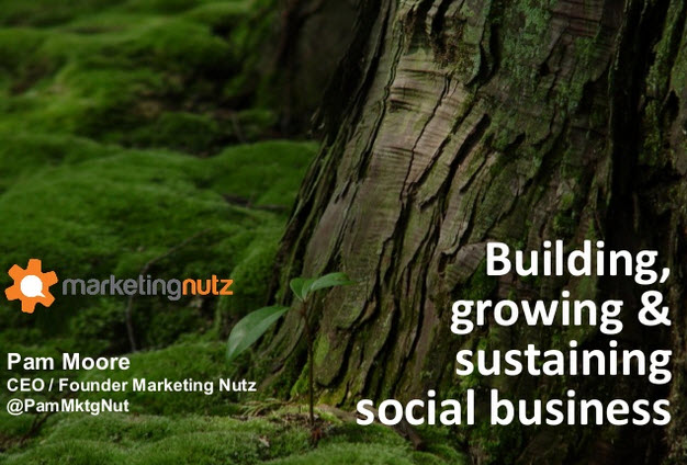 Pam Moore Building growing and sustaining social business